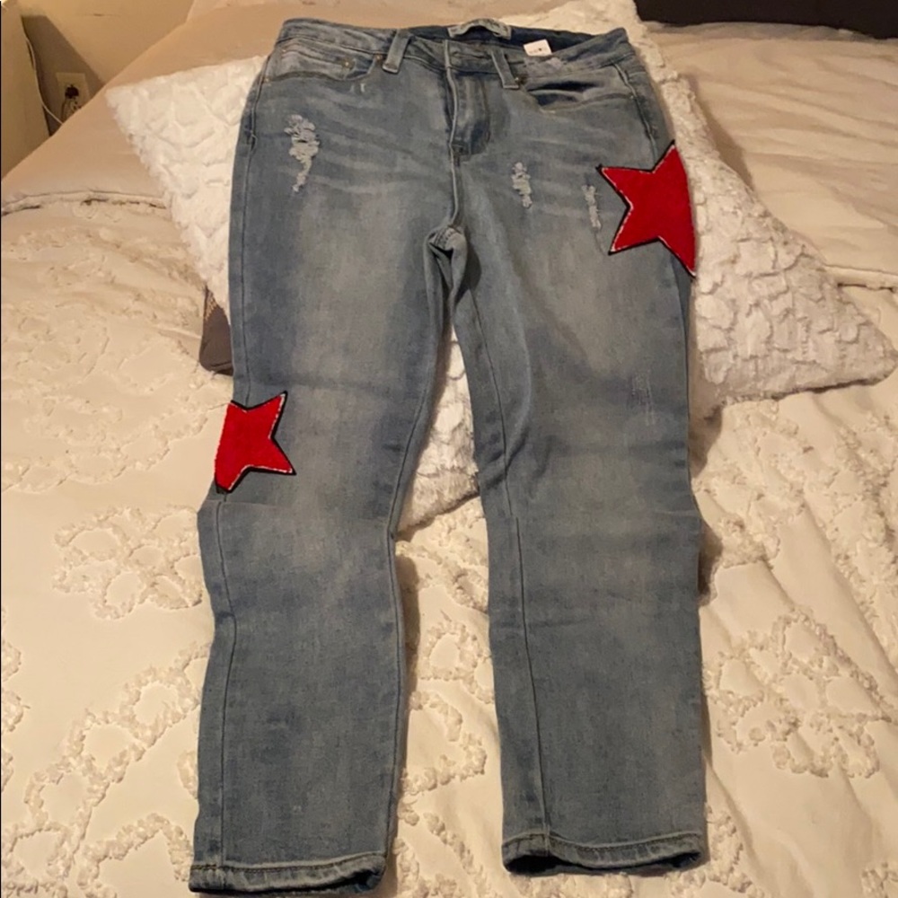 Jeans new used once